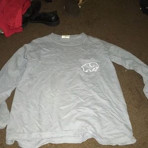 Long sleeve ivory ella tshirt